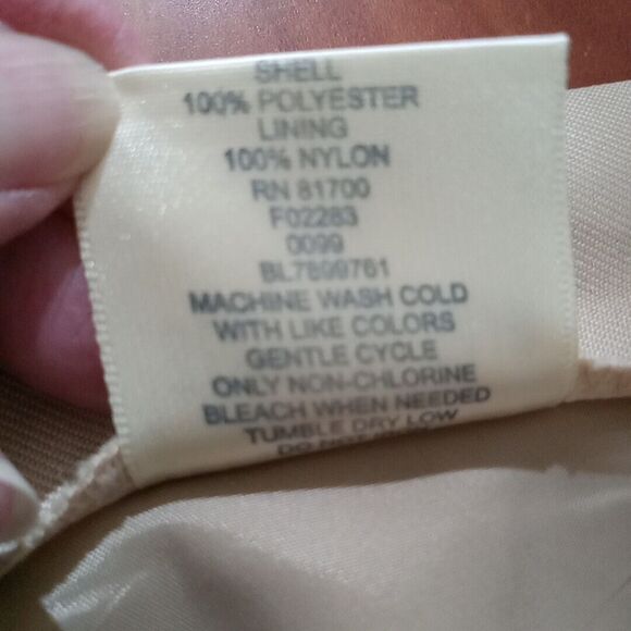 Bedford Fair Skirt Women's Size 18W Elastic Waist Expanders On Both Sides Lined - Picture 13 of 13